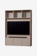 WOOOD - Meggy Tv-opbevaringsskab - Beige - Tv-bænke & mediebænke - - H...