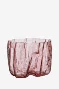 Kosta Boda - Vase Crackle H 17,5Cm - Rosa - Urtepotteskjulere & vaser ...
