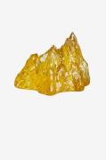 Kosta Boda - Votiv The Rock 9,1Cm - Gul - Lysestager & lanterner - - H...