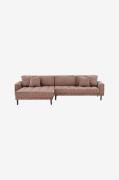 House Nordic - Lounge Sofa, Lido, venstrevendt - Brun - Sofaer - - Hom...