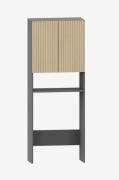 Loft24 - Wisla Badeværelseskab med 2 låger og 1 hylde - Beige - Badevæ...