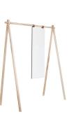 Karup - Tøjstativ med spejl Hongi - Natur - Tøjopbevaring - - Homeroom