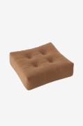 Karup - Puf More, bomuld - Brun - Fodskamler & puffer - - Homeroom