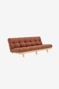 Karup - Lean Sofabed 130 x 190 - Gul - Sovesofaer - - Homeroom