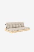 Karup - Base Sovesofa Tre-sæders - Beige - Sovesofaer - - Homeroom