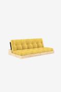 Karup - Base Sovesofa Tre-sæders - Gul - Sovesofaer - - Homeroom