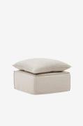 Kave Home - Puf - anarela - Beige - Fodskamler & puffer - - Homeroom
