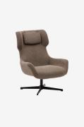 Kave Home - Lænestol - zalina - Brun - Lænestole - - Homeroom
