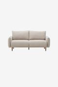Kave Home - 2-personers sofa - carlota - Beige - 2-pers. sofaer - - Ho...