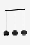 EGLO - Pendellampe Bazely With 3 Lamps - Sort - Loftpendler - - Homero...