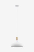 EGLO - Pendel Light Sabinar Hvid/Brun, 400 mm - Hvid - Loftpendler - -...