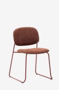 Kave Home - Spisebordsstol - meli 2-pak - Brun - Stole - - Homeroom
