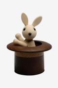 Spring Copenhagen - Trædekoration The Magic Hat Kanin 9,5 cm - Natur -...