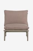WOOOD - Elvo Lounge Chair - Beige - Havelænestole - - Homeroom