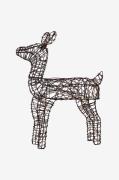 Star Trading - Outdoordecoration VickeDeer 60cm - Brun - Julepynt - - ...