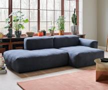 HAY Mags Soft Sofa - Low Arm - Combination 3 - Linara 198 - Chaiseloun...