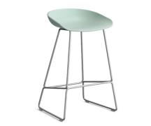 HAY About a Stool (AAS 38) - Dusty Mint - Rustfri Stål - 75cm (BEMÆRK ...