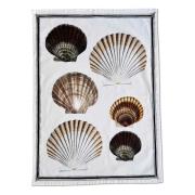 Vanillafly viskestykke - scallop shells - 50x70