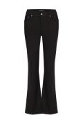 CRÉTON CRYola stay black jeans - flare (SORT 30 IN)