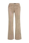 CRÉTON CRVolume wideleg jeans (GRÅ BRUN 30 IN)