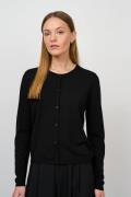 CRÉTON CRLezly o-neck cardigan (SORT XS)