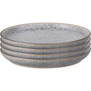 Denby Studio Grey Tallerken 21cm 4-Pak