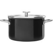 KitchenAid Cookware Collection Gryde m/låg 20 cm, sort