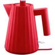 Alessi MDL06 Plissé elkedel 1 liter, rød