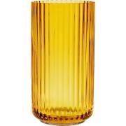 Lyngby Porcelæn Lyngbyvasen 15 cm., glas - amber