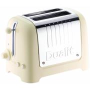 Dualit 2 slots Lite toaster, canvas