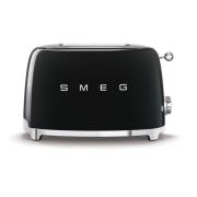 Smeg TSF01BLEU Brødrister sort