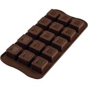 Silikomart Easy Choc Pralineform silikone, Cube