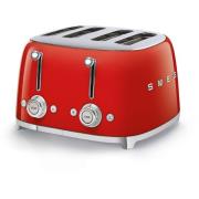 Smeg TSF03 Brødrister - rød