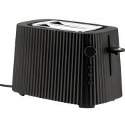 Alessi Plissé toaster, sort