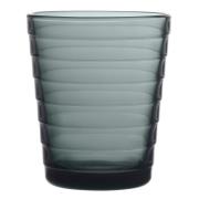 Iittala Aino Aalto Glas 22cl 2stk, mørk grå