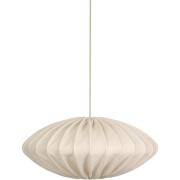 Watt & Veke Ellipse loftslampe, 80 cm, hør, naturel