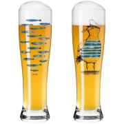 Ritzenhoff Brauchzeit ølglas, 2 stk, #13&14