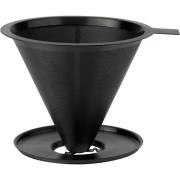 Stelton Nohr slow brew kaffetragt, black metallic