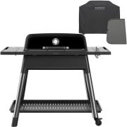 Everdure Furnace gasgrill + grillbetræk & grillplade, mat sort