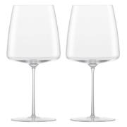 Zwiesel Simplify Fruity & Delicate rødvinsglas 74 cl, 2-pak