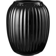 Kähler Hammershøi vase 21 cm, sort