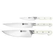 Zwilling Pro Le Blanc knivsæt 3 dele