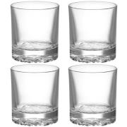 Orrefors Carat Double Old Fashioned glas 28 cl, 4-pack