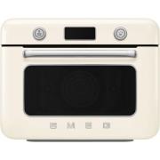 Smeg COF01CREU Fritstående dampovn, creme