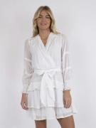 Neo Noir Ada S Voile Dress Kvinde White Korte Kjoler Str 40 - Bomuld h...