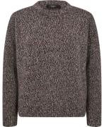 Weekend Max Mara Moxa Kvinde Dark Bown Sweaters Str S - hos Magasin