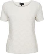 Armani Exchange Shirt Kvinde Grigio Kortærmede T-shirts Str 40 - hos M...