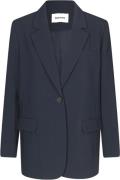 Modström Gale Blazer Kvinde Midnight Blue Blazere Str XL - hos Magasin