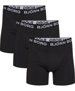 Björn Borg Cotton etch Boxer 3p L - Boxershorts hos Magasin