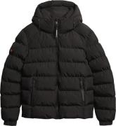 Superdry Hooded Sports Puffer Jacket Mand Black Overgangsjakker Str L ...